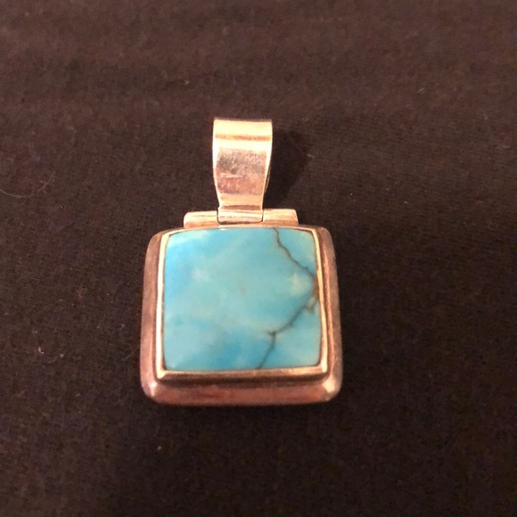🎉HP🎉🆕💎Navajo Turquoise Pendant!💎 - Picture 2 of 5